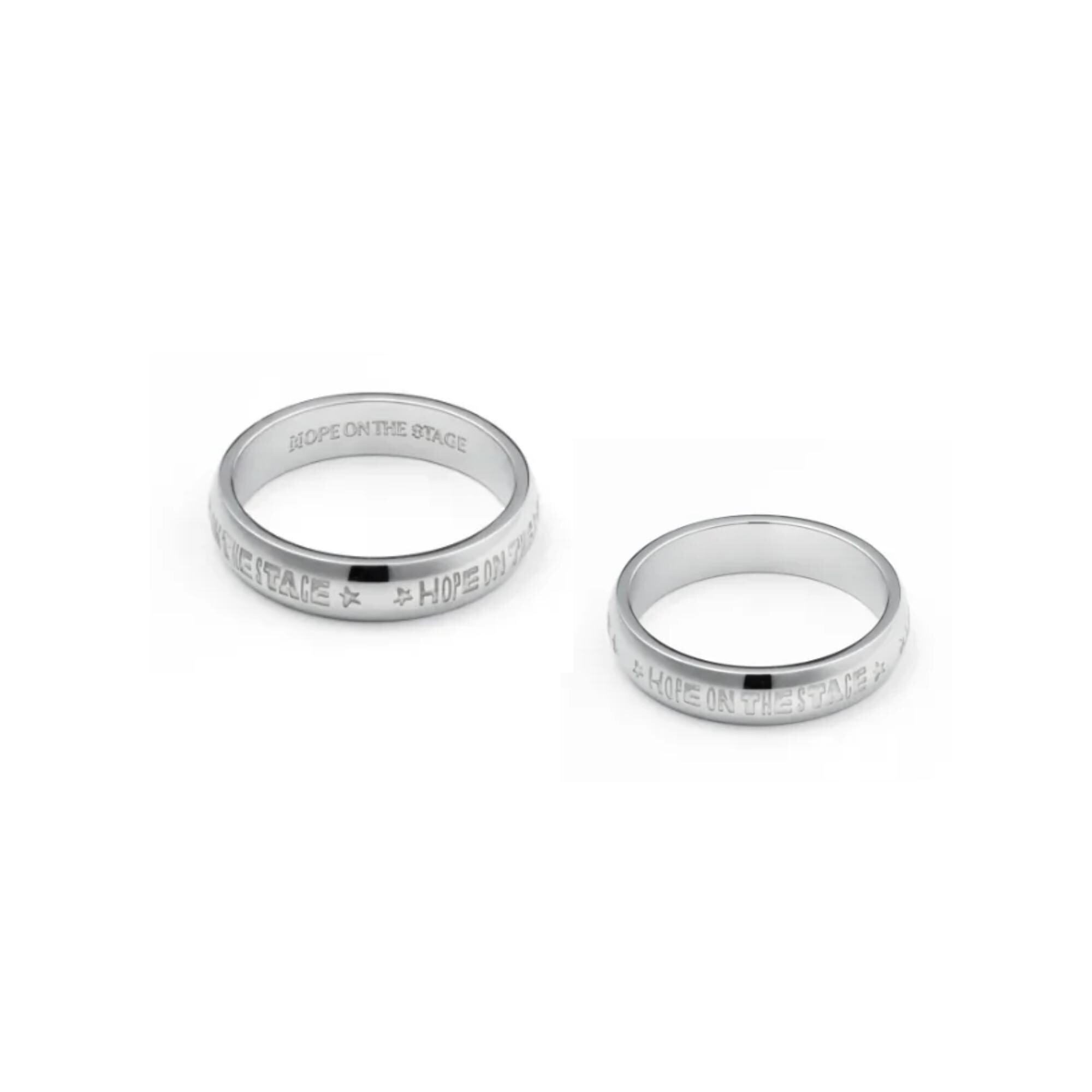 アイドル Hope on the stage layered ring set J-HOPE - [HOPE ON THE STAGE] (TOUR MD Layered Ring Set