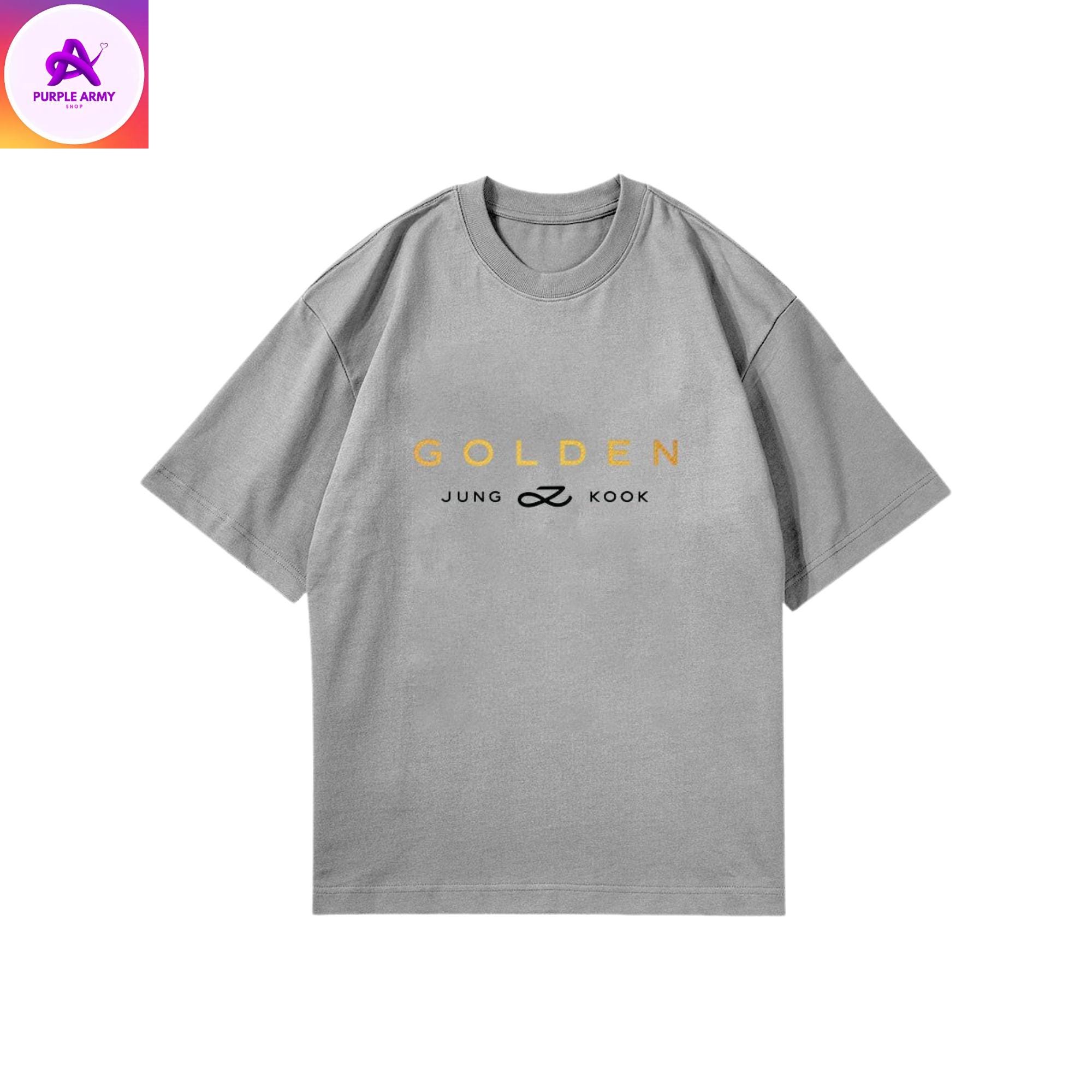BTS Jungkook Golden T-shirt I Jungkook Golden Album Shirt I