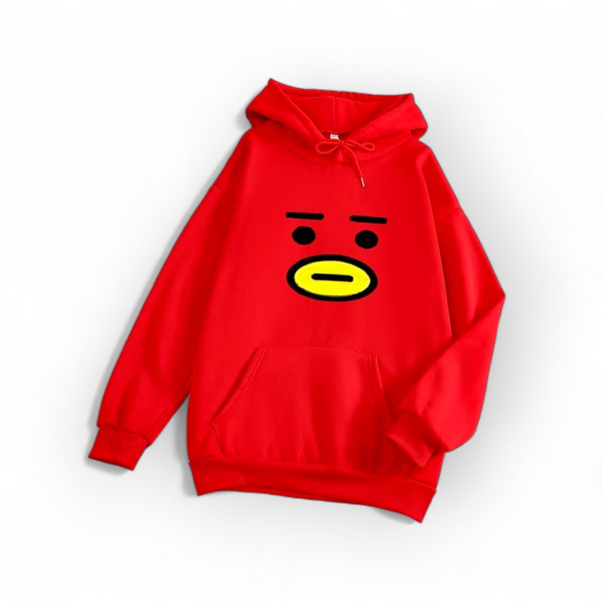 BT21 Hoodie | Bangtan Purple BTS Hoodie | Rj Tata Chimmy Koya Mang