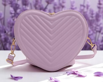 Heart-shaped Purple Sling Bag BTS ARMY Gift I Purple You
