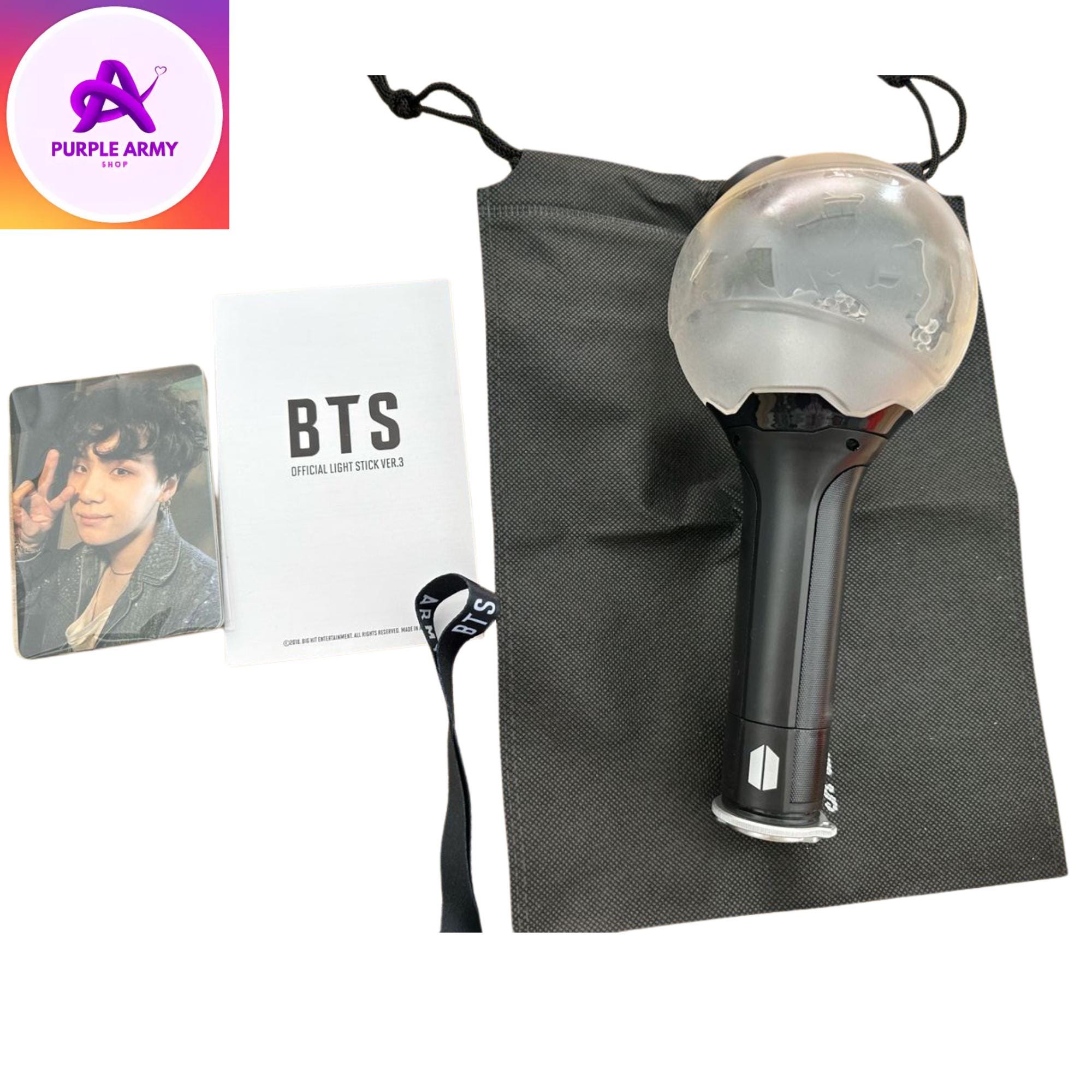 Official BTS Army Bomb Light Stick Ver. 3 - Concert Edition