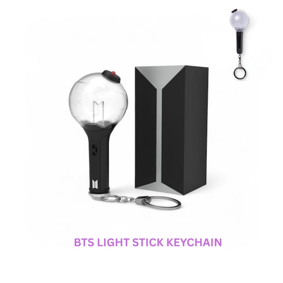 BTS Army Bomb Keychain: Mini Lightstick Souvenir Gift - Etsy