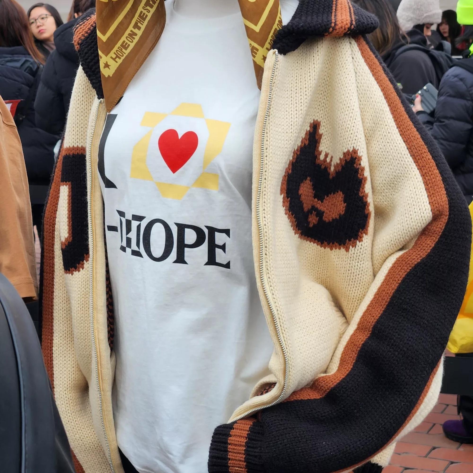 BTS ドール服　フード付チェックシャツセット　J-hope BTS ドール服 フード付チェックシャツセット J-hope Jhope