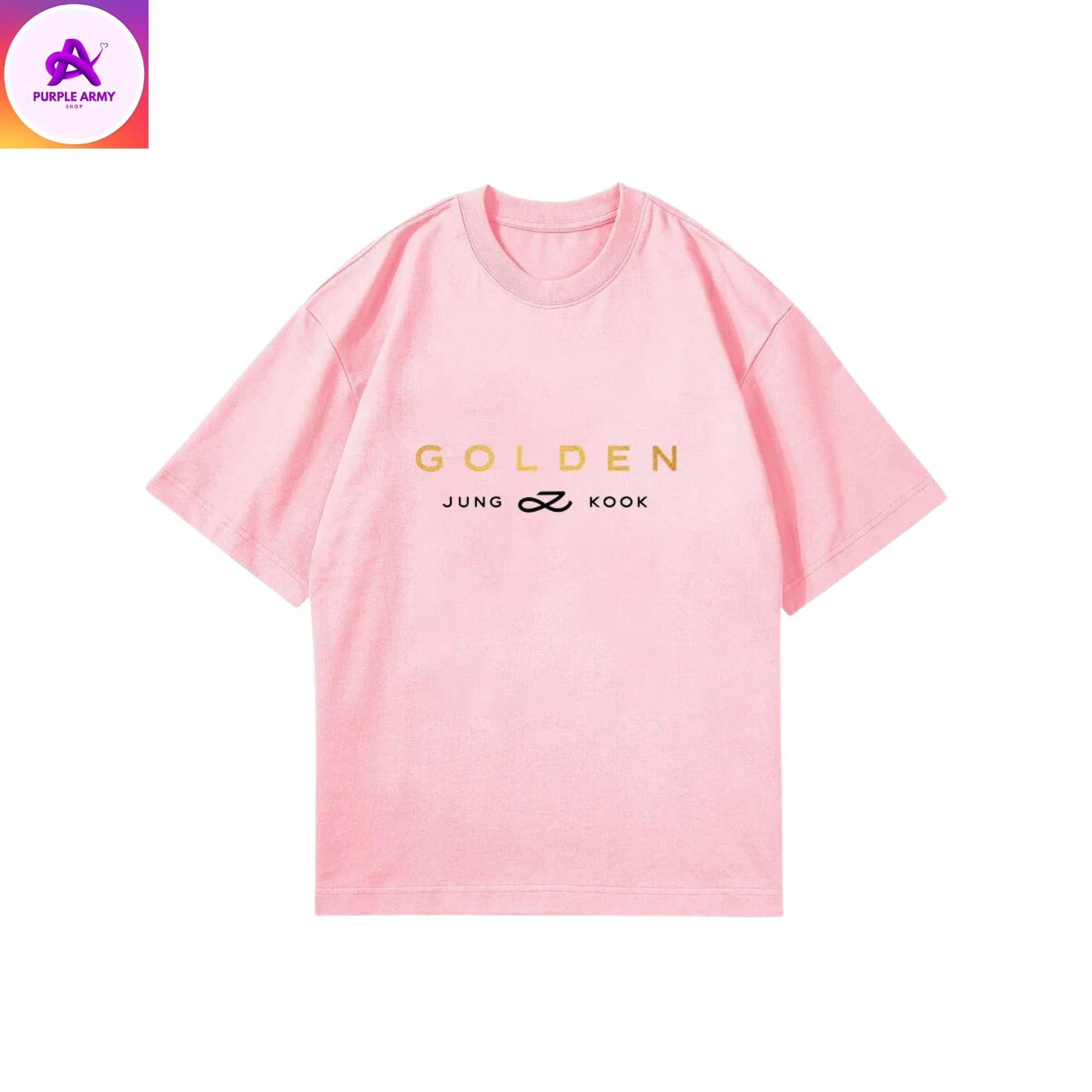 BTS Jungkook Golden T-shirt I Jungkook Golden Album Shirt I Bts