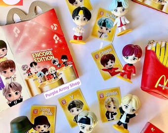 マクドナルドのタイニータン BTS ハッピーミール おもちゃセット (#1