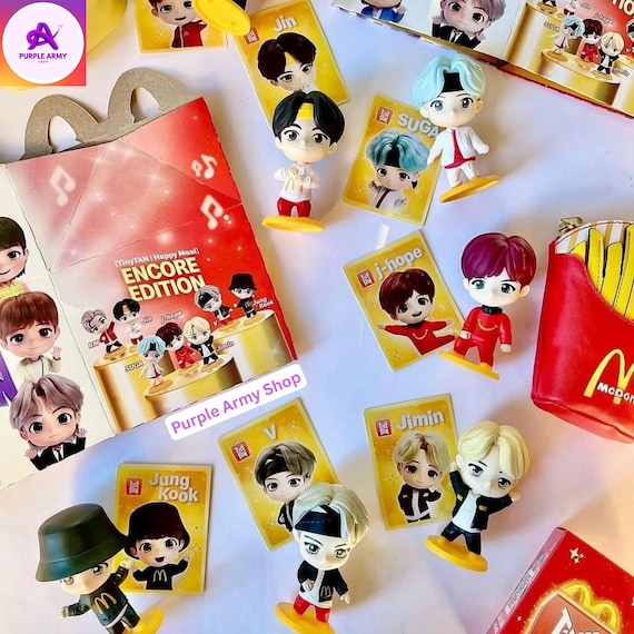BTS Tinytan Mcdonalds Happy Meal Toy | Official Figurine