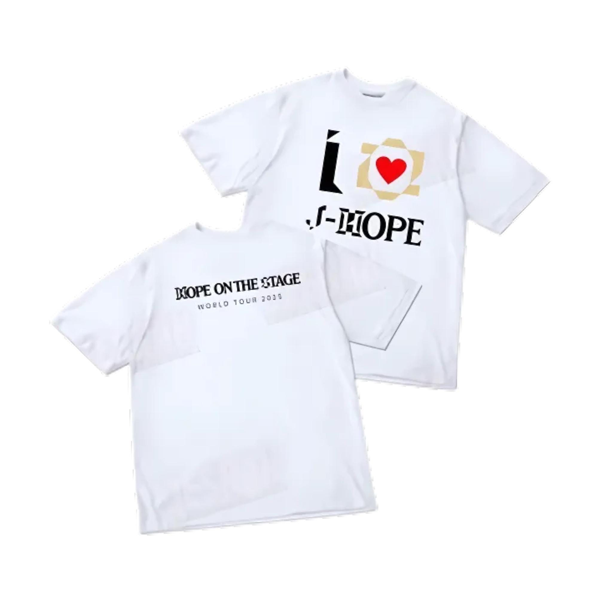 I ❤️ J-HOPE Tシャツ HOPE ON THE STAGE J-Hope Hope On The Stage Vintage Graphic T-Shirt