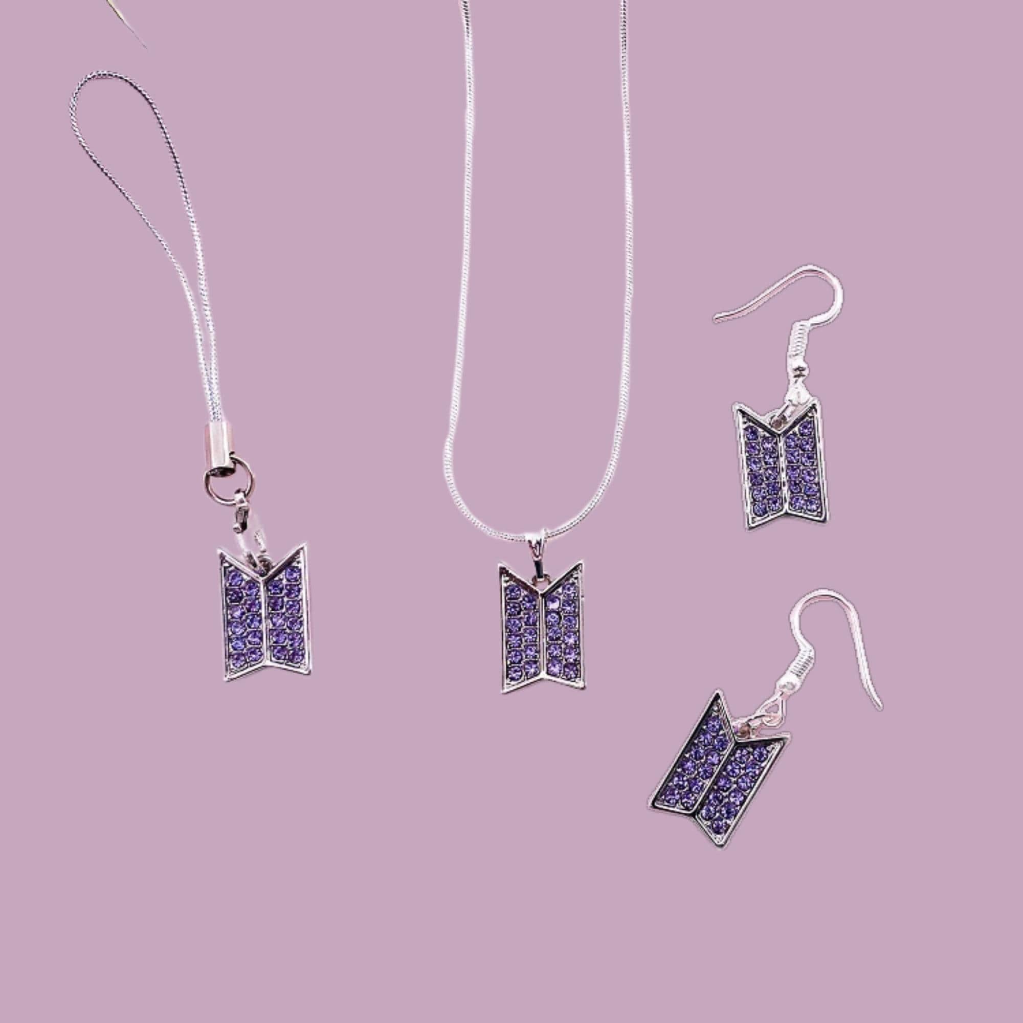 Bts Logo Jewellery Buy Kpop Team Logo Pendant BTS ARMY Logo