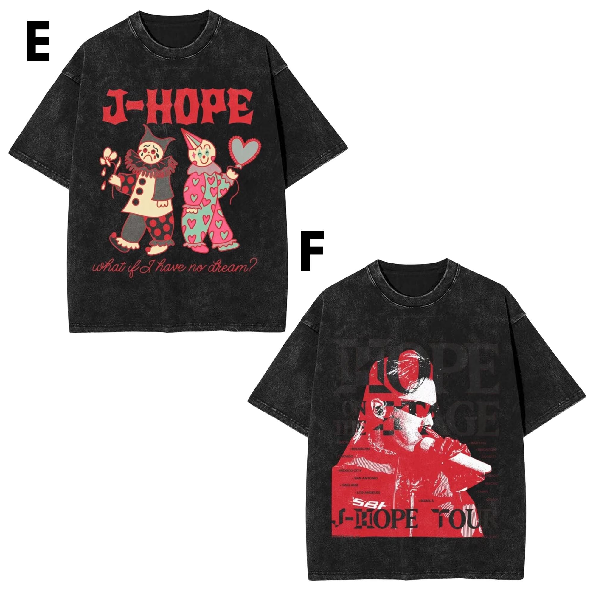 J-HOPE Tシャツ BTS J - Hope t shirt “Hope On The Stage FINAL” Cotton T - Shirt