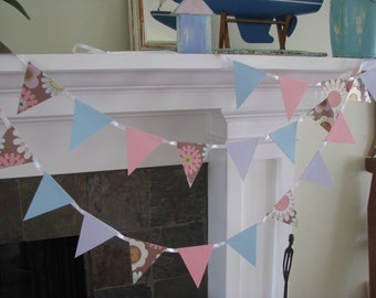 Pastel Banner/ Hand made banner/Light color