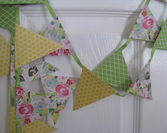 Spring Color Banner..Shower,Wedding Birthday Banner