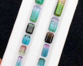 12.50 ct Bicolor Tourmaline Gemstone Lot, Afghanistan