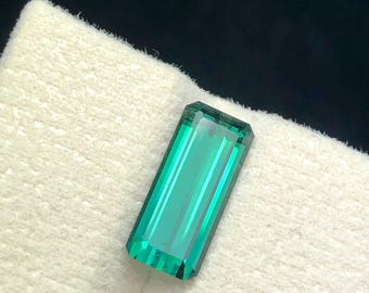 2,80 gema de turmalina natural de color verde azulado, gemas de turmalina para compromiso, piedras sueltas, joyería