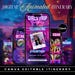 Girls Trip itinerary, itinerary template,  travel itineray, Birthday Weekend Invitation, Weekend Itinerary, Digital Schedule