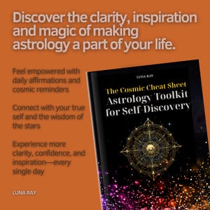 Your Cosmic Toolkit: Printable Astrology Cheat Sheets, Zodiac Affirmations & Quick Reference Guides for Beginners