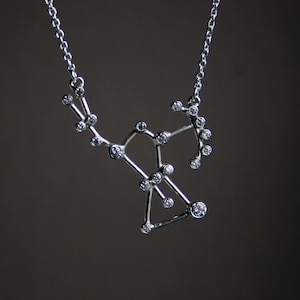 Sterling silver ORION Constellation Necklace (small version)- Ready to ship