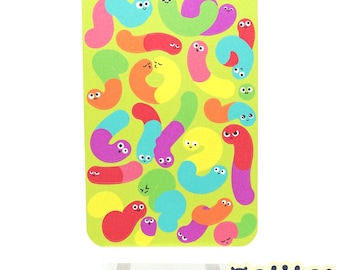 Sour Gummy Worms ~Sticker Sheet~