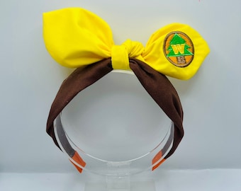 Custom Disney Up Wilderness Explorer fabric knotted headband Perfect  for girls and women