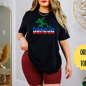 Boricua Coqui Shirt, Puerto Rican Tee | Puerto Rico Vacation Tshirt, Gift for Him/Her, Caribbean Pride, Latina gift, Latina Shirt, Hispanic