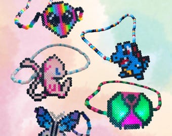 Colar de chupeta Kandi personalizado