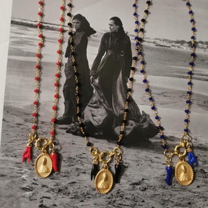 Collana San Gennaro, collana glamour italiana, collana folk