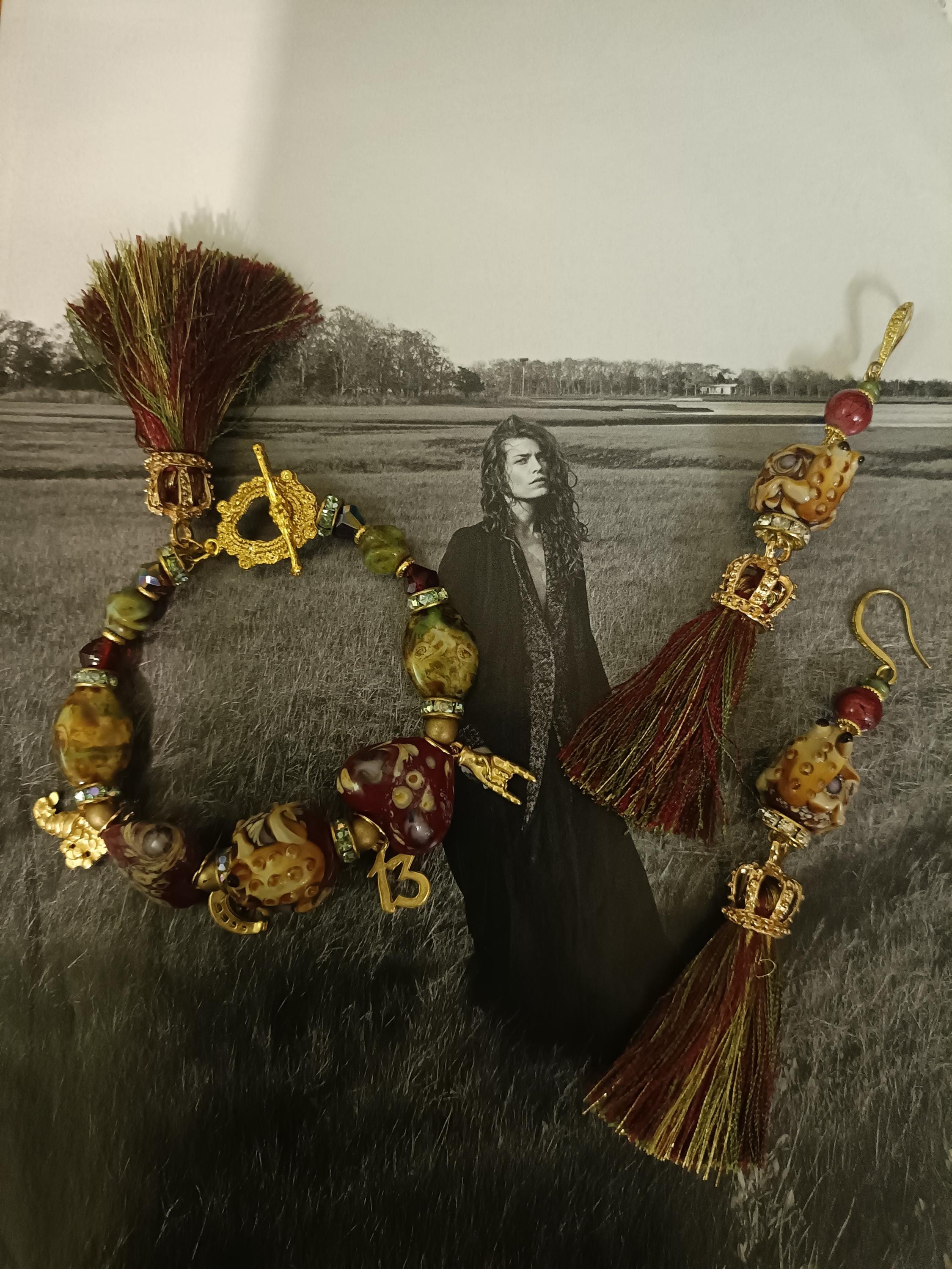 Collana In Argento Sterling A Forma Di Rana Con Ciondolo In Pietra Preziosa Opale - Italia - Foto 13