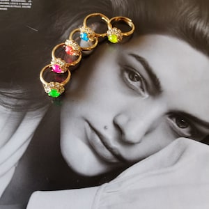 DIVA Rings,swarovski fluo ring,