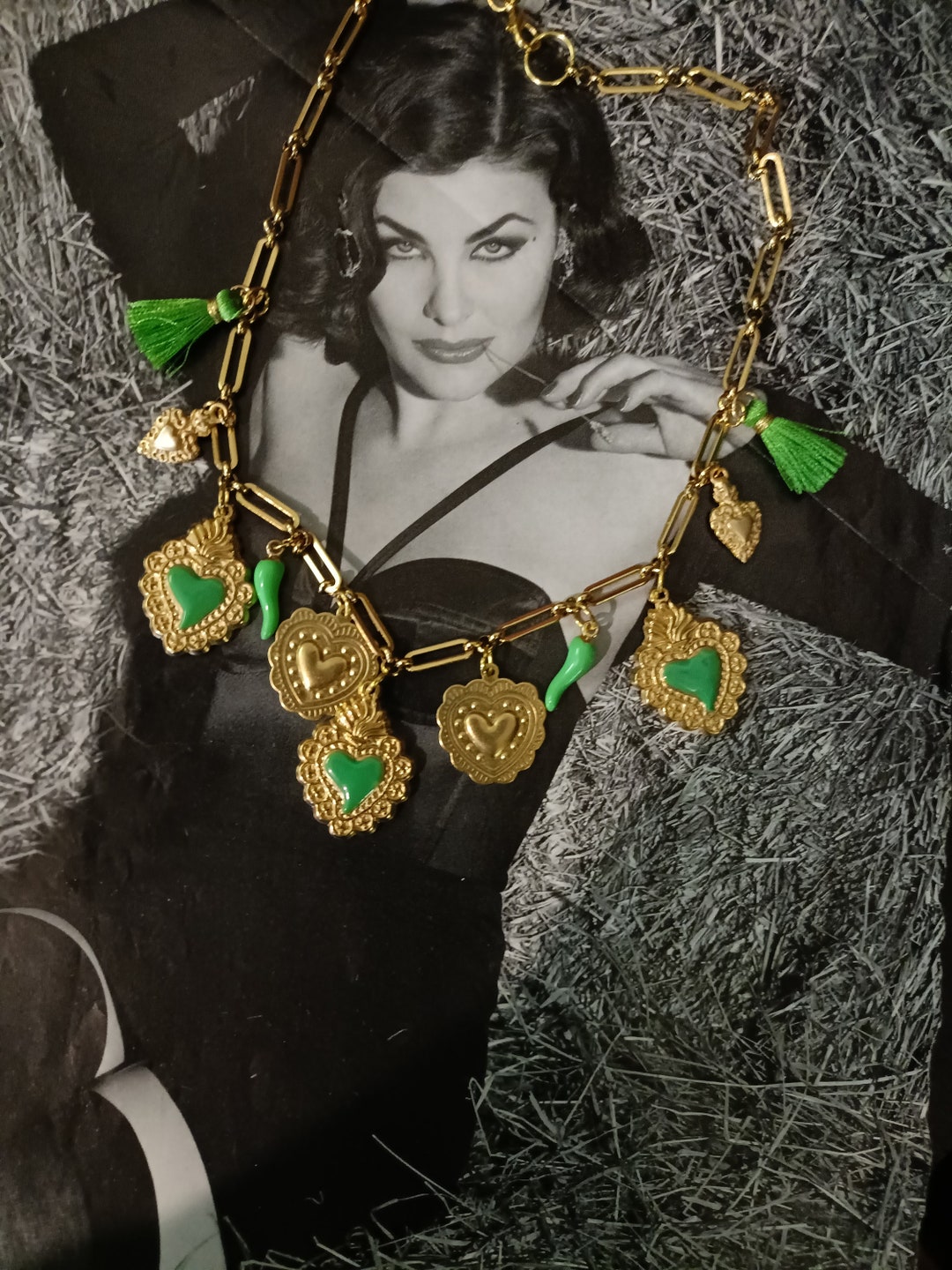 Rosario Collana In Cristallo Rosa Con Crocifisso E Medaglia Terra Santa – 72 Cm, 59 Grani, In Custodia Velluto - 2