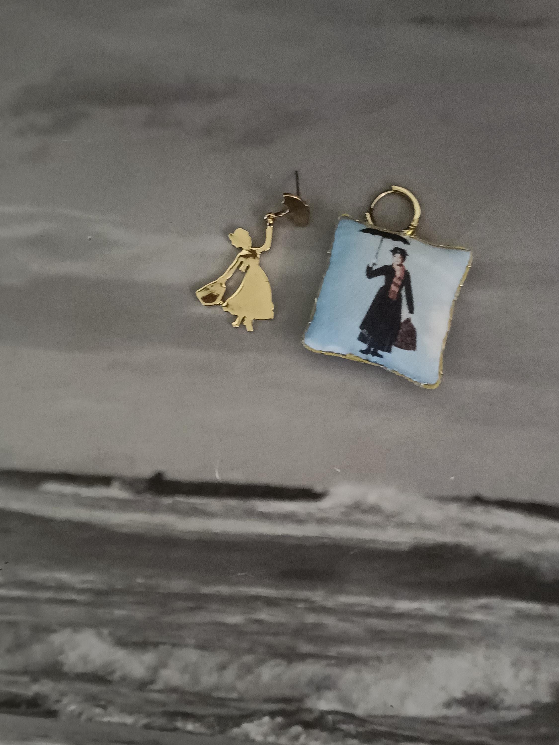 Mary Poppins orecchini Steampunk Mary Poppins orecchini carini