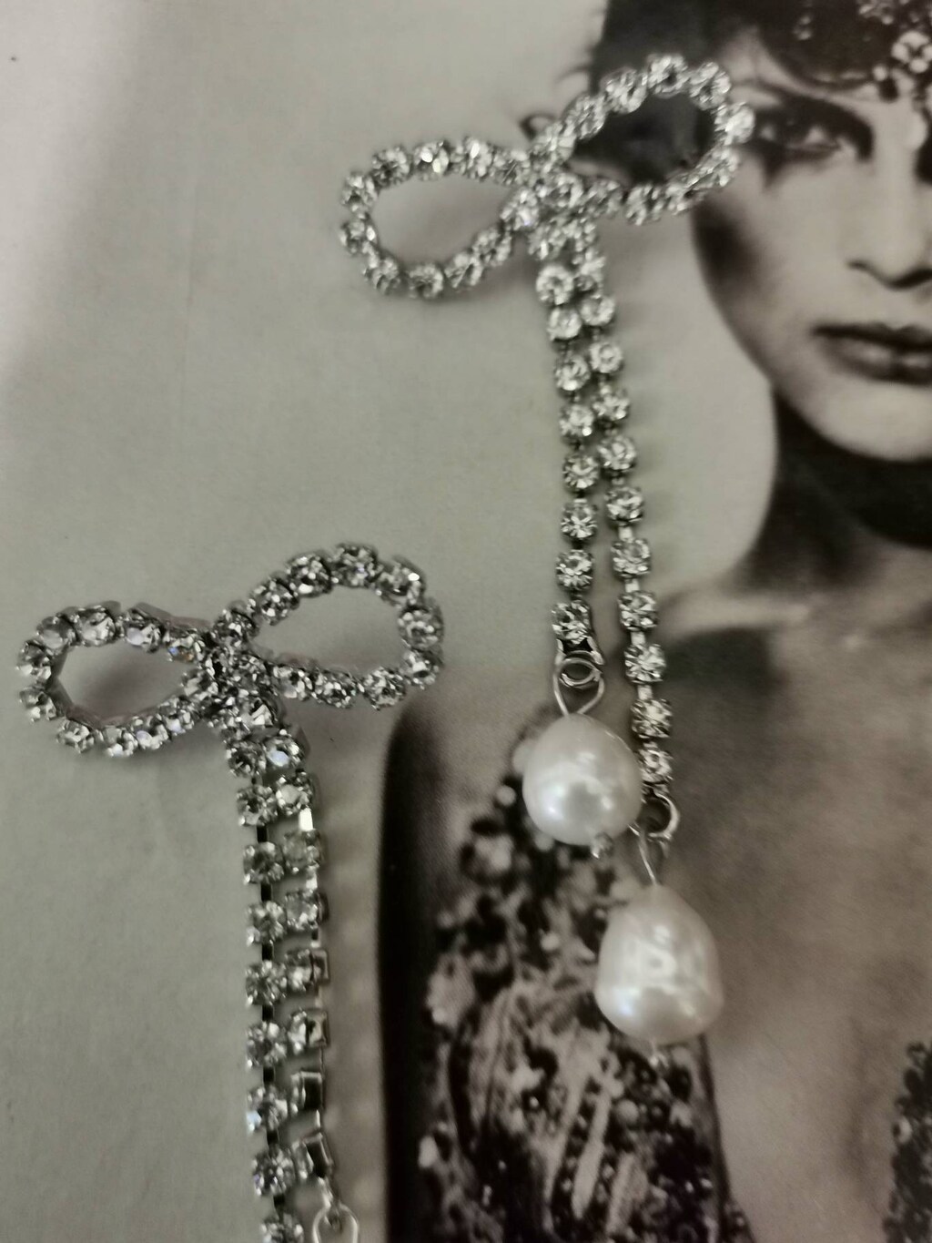 Qings Orecchini Pendenti Malocchio In Argento 925 Con Perla E Zirconi – Gioielli Portafortuna Per Donna E Ragazza