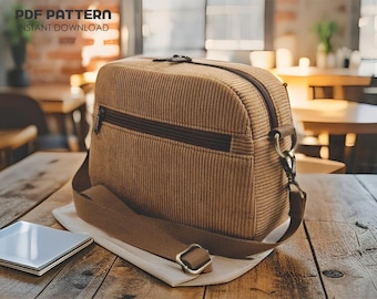 Bag Sewing Pattern | Crossbody Bag | PDF ( instant download )