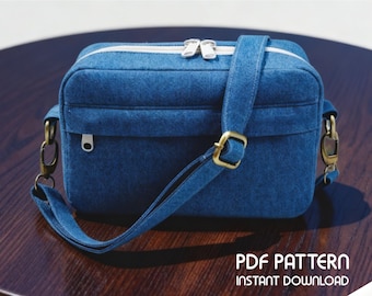 Bag Sewing Pattern | Crossbody Bag | PDF ( instant download )