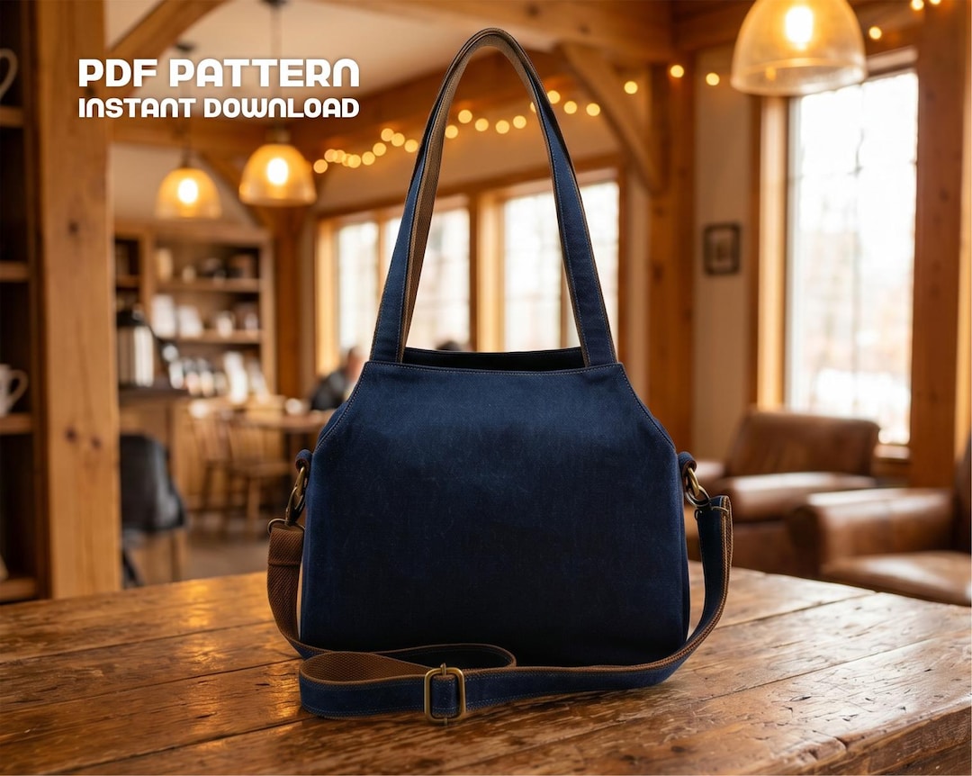Bag Sewing Pattern | Tote Bag | PDF ( Instant Download ) - Etsy