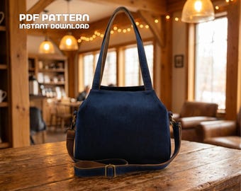 Bag Sewing Pattern | tote Bag | PDF ( instant download )