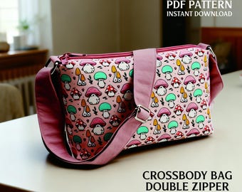 Bag Sewing Pattern | Crossbody Bag | PDF ( instant download )