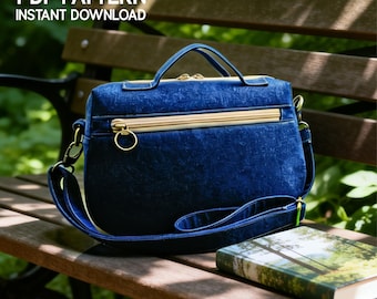 Bag Sewing Pattern | Crossbody Bag | PDF ( instant download )