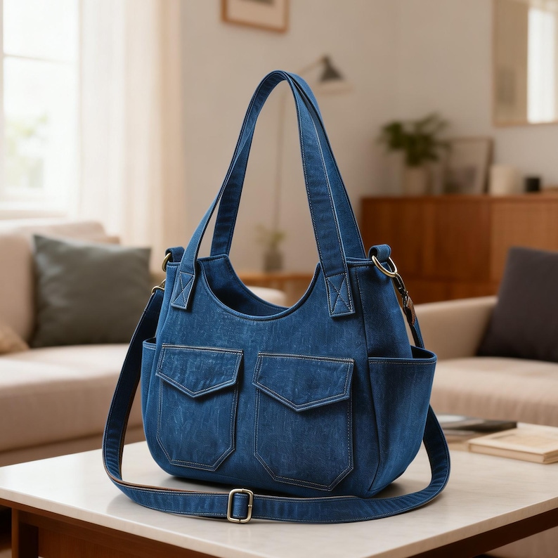 Bag Sewing Pattern | Tote Bag | PDF ( Instant Download ) - Etsy