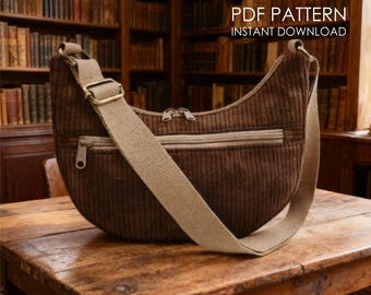 Bag Sewing Pattern | Crossbody Bag | PDF ( instant download )