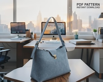 Bag Sewing Pattern | Shoulder Bag | PDF ( instant download )