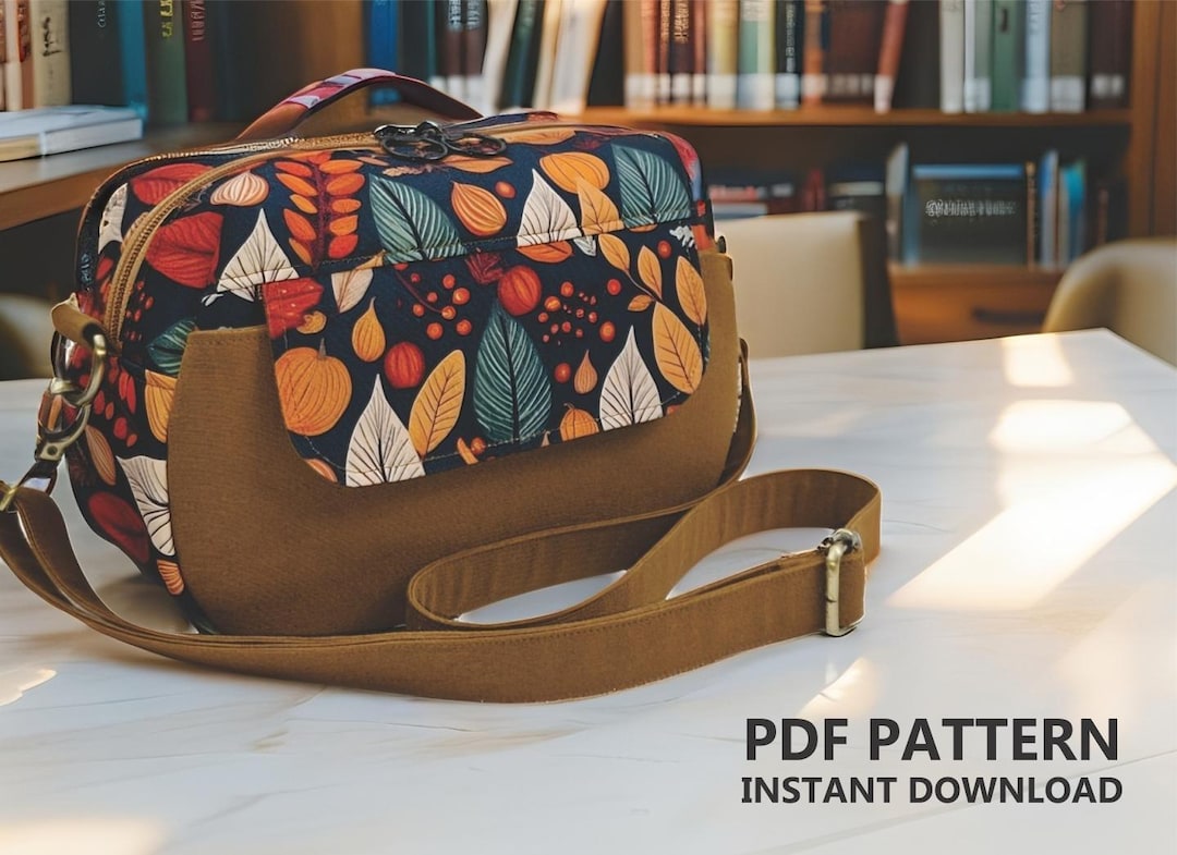 Bag Sewing Pattern | Crossbody Bag | PDF ( Instant Download ) - Etsy