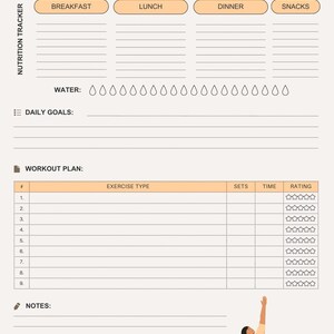 ADHD-Focused Health & Fitness Journal: Printable Weekly Planner for Improved Well Being -Organization,Digital Hepburn, Agenda Audrey Google