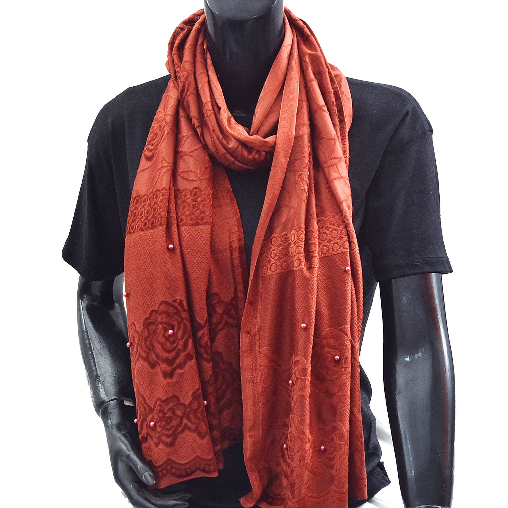 新作◆新品 salsation サルセーションShawl Rust Rust Shawl - Etsy