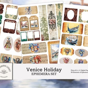 Ephemera-kit voor vakantiejunkies in Venetië