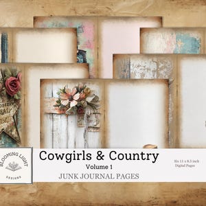 Lot de journaux Cowgirls & Country Junk, volume 1