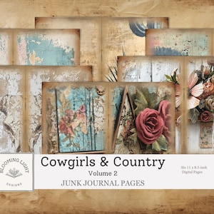 Lot de journaux Cowgirls & Country Junk, volume 2