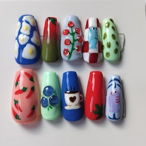 Luca delicious press on nails