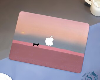 Twilight Prowl  New MacBook Case, MacBook Pro16/15/14/13,2026 M5, Air 15/14/13/11 2025 M4, Ret 15/13 Frosted Surface Protect Cover,Neo A18