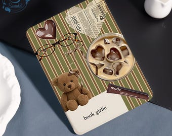 Book Girlie Kindle Case10 11 12th Gen Cover 2024,6" Paperwhite 6.8" 7",Colorsoft Strap Case forPW 5/6/7,Protective Case,AutoWake/Sleep