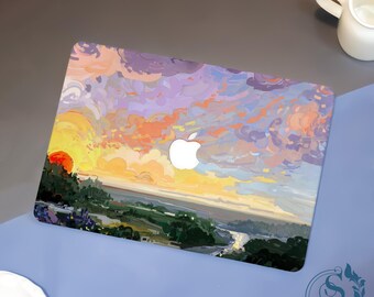 Sunset Vista New MacBook Case, MacBook Pro16/15/14/13,2026 M5, Air 15/14/13/11 2025 M4, Ret 15/13 Frosted Surface Protect Cover,Neo A18