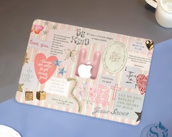Positivity Collage  New MacBook Case, MacBook Pro16/15/14/13,2026 M5, Air 15/14/13/11 2025 M4, Ret 15/13 Frosted Surface Protect Cover